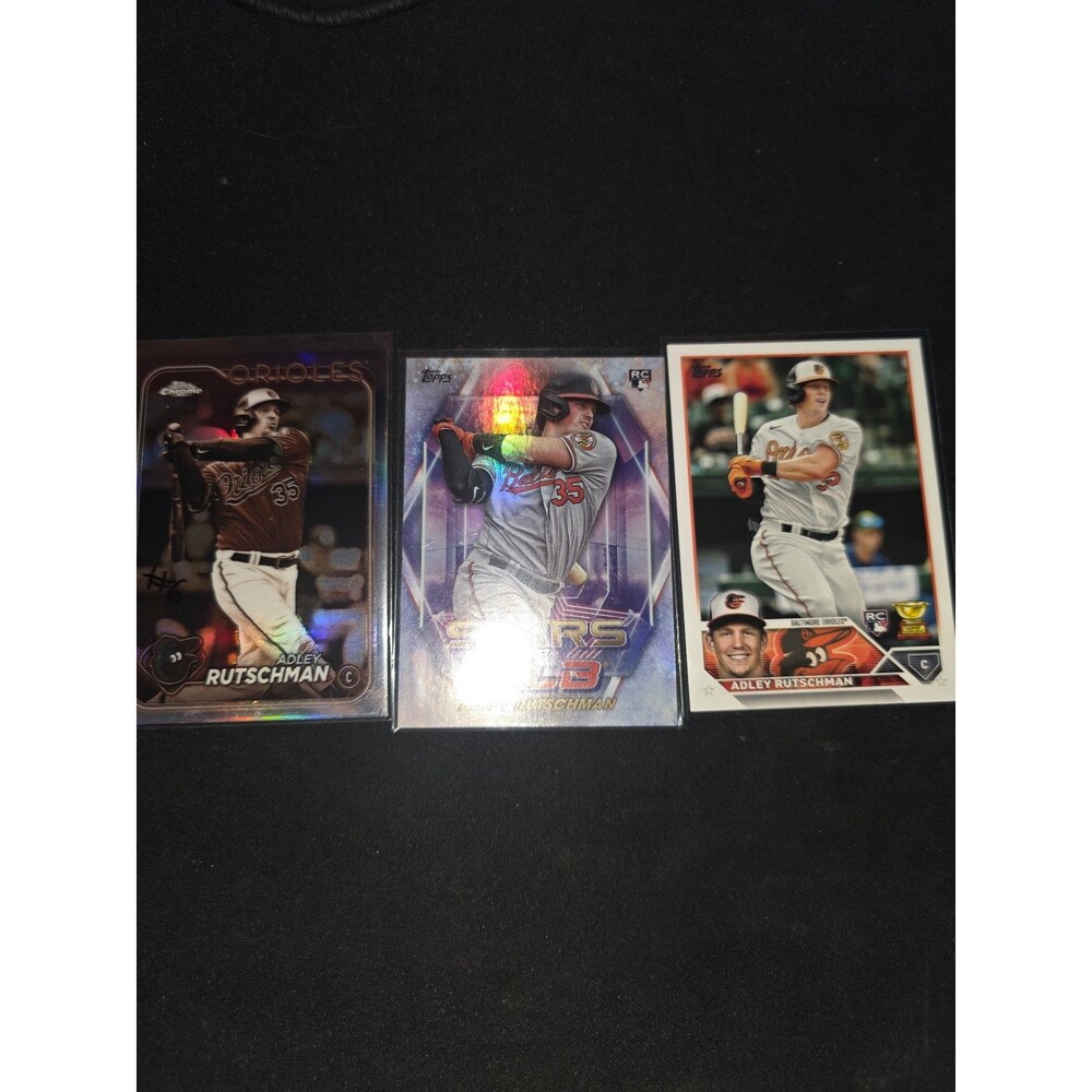 Adley Rutschman  Topps Orioles/Redsox Baseball Cards Lot